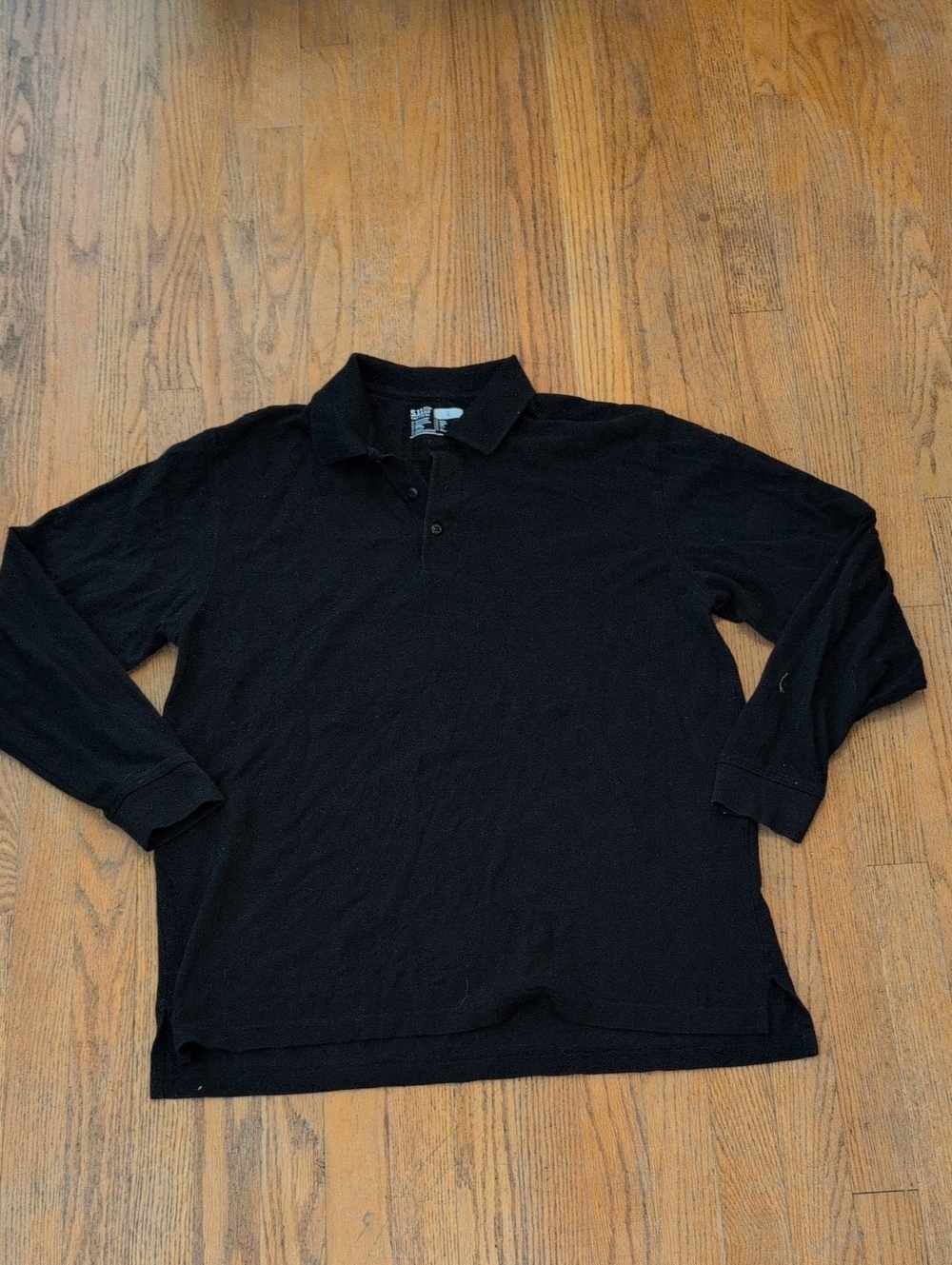 5.11 Tactical Black Long Sleeve Polo Shirt